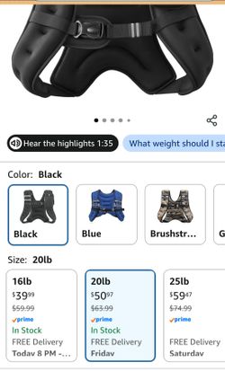 ZELUS Weighted Vest, 6lb/8lb/12lb/16lb/20lb/25lb/30lb Weight Vest with Reflective Stripe for Workout, Strength Training, Running, Fitness, Muscle Buil