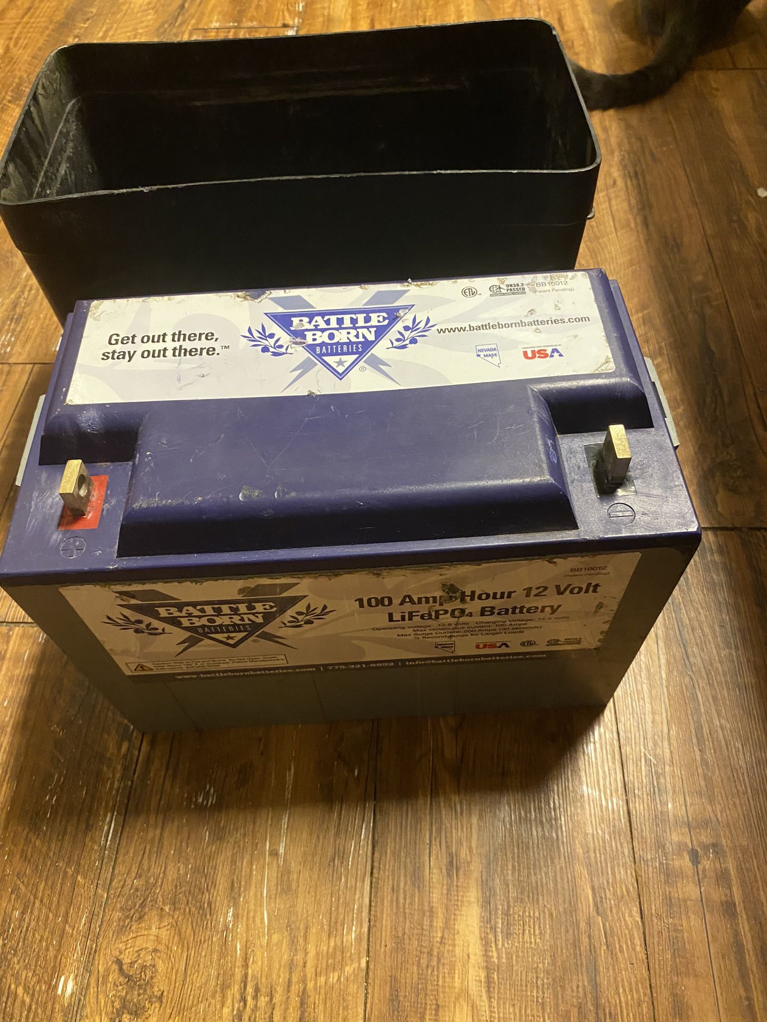 100ah Battle born Lithium Lifepo4 Battery 