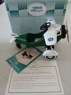 Hallmark Kiddie Car Classics 1935 Murray Steelcraft Airplane Pedal Car