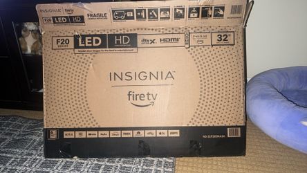 New In Box Insignia Fire Tv 32”