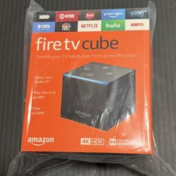 Amazon Fire TV Cube (2nd Gen) 4K UHD Media Streamer