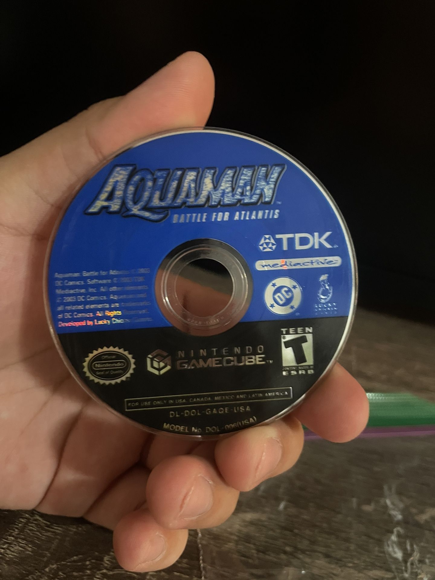Aquaman Battle For Atlantis GameCube 
