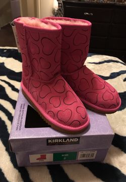 Kid’s Sheepskin Girl Boots