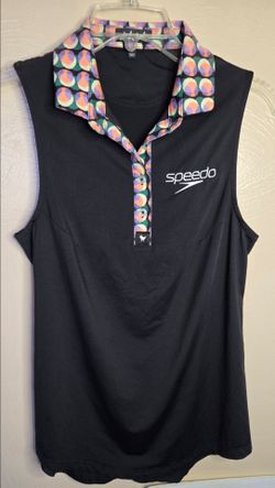 Ladies Bad Birdie Speedo Collab Golf Tank Sz S