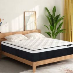FULL SIZE MATTRESS - 12 Inch Hybrid Memory Foam Mattress