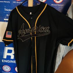 America Baseball Jersey 