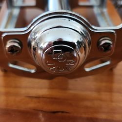 Bicycle Pedals Chrome NOS