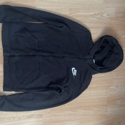 Nike Black Zip-Up Hoodie