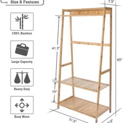 Bamboo Storage Rack