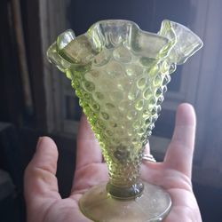 Vintage Little Green Vase