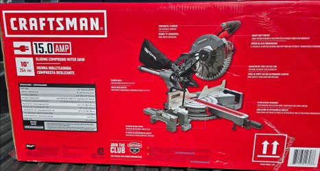Craftsman 10in corded Sliding Compound Miter Saw