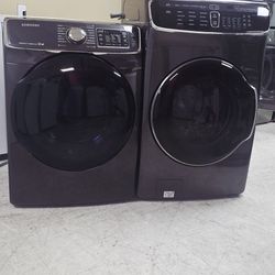 Washer And Dryer Samsung Electric 