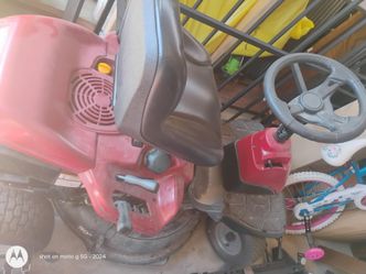 Red Riding Lawn Mower Tractor