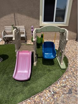 “Little tikes” slide