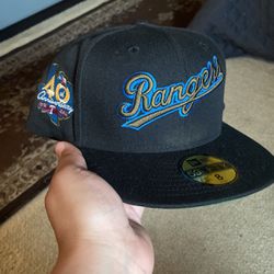 Texas Rangers Hat Size 8