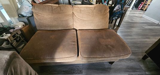 Free couch and love seat. Pick up only.