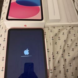 IPad Pink A16 with USB-C Apple Pen & Case 