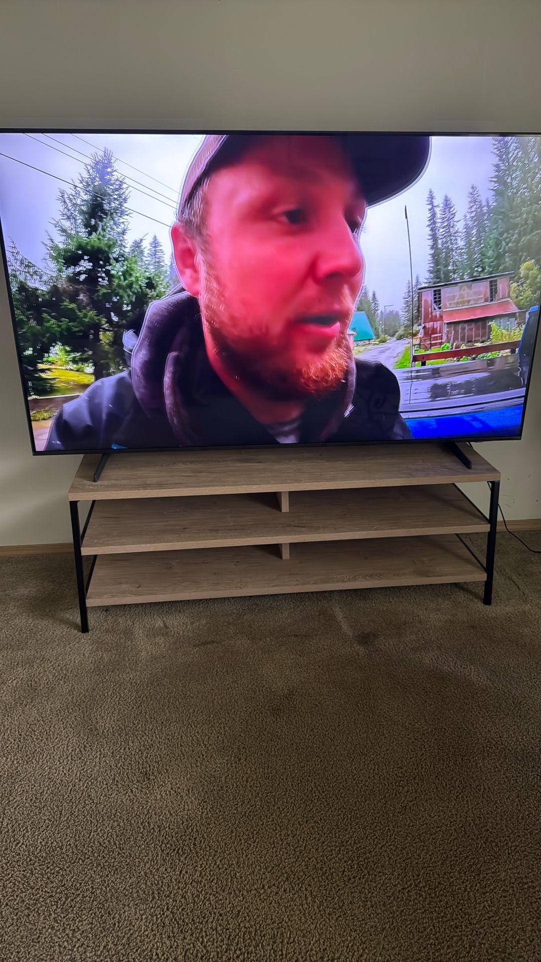 Tv Stand 1’.6” Tall by 4’.7”