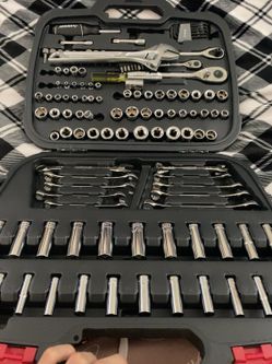 Brand New Husky 134-Piece Mechanics Tool Set + Extra Wrench, Allen Keys & Screwdrivers – Complete Bundle