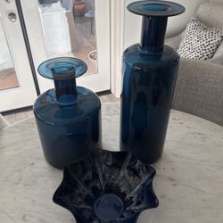 Decorative Vases And Ceramic Bowl