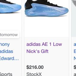 Anthony Edwards 1 Low 8.5 Men’s 