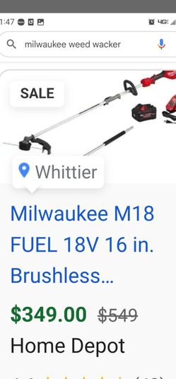 Miluakee Weed Wacker