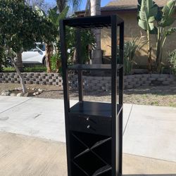 1 Drawer Wine/Bar Cabinet
