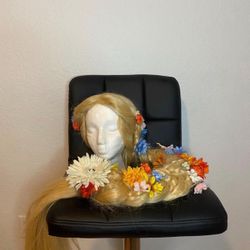 tangled rapunzel cosplay wig