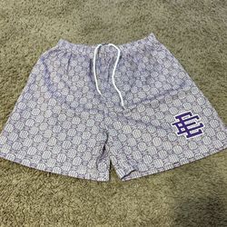 Purple EE shorts size medium