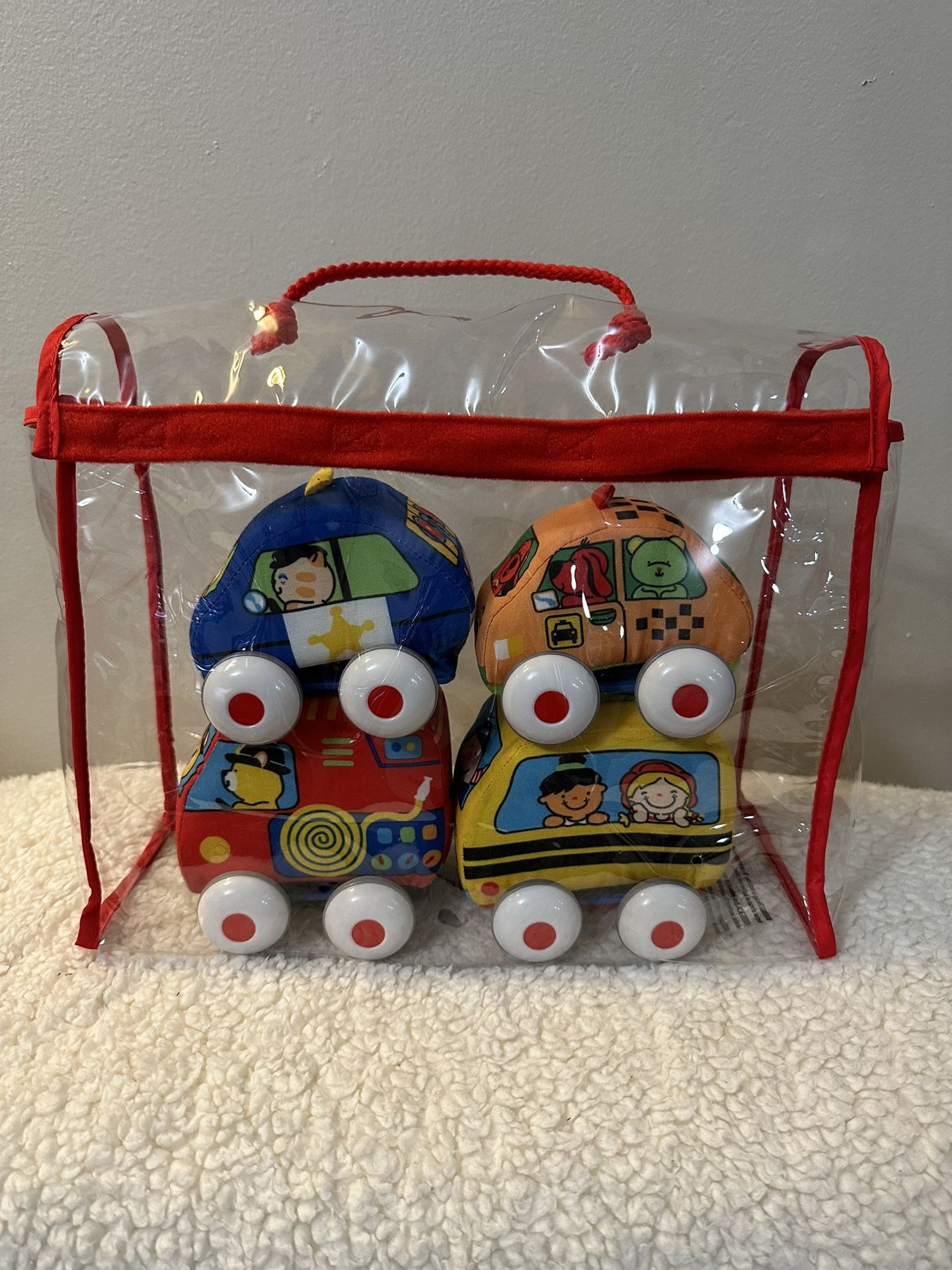 Like new! Melissa & Doug Soft Baby Toy Set