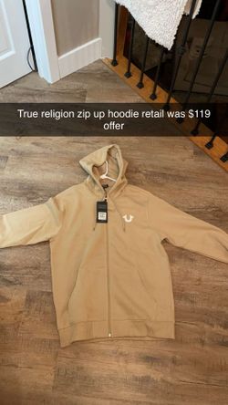 Brand New True Religion Zip Up