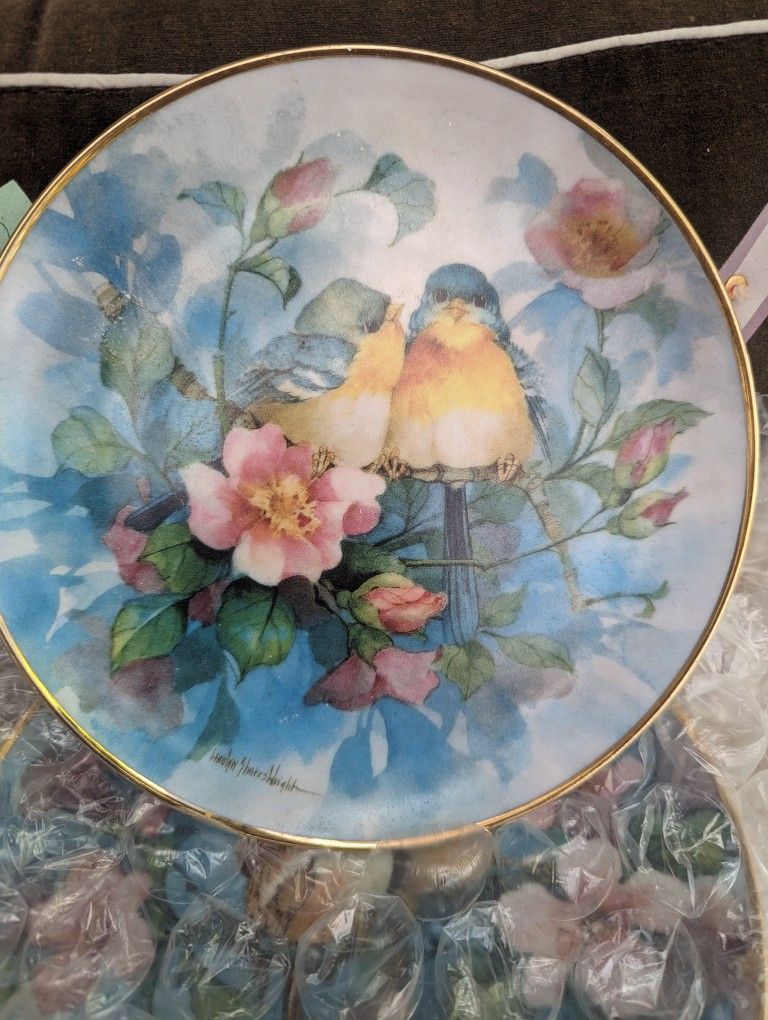 FRANKLIN MINT / COLLECTION OF 5 8" FINE PORCELAIN PLATES