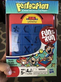 Perfection board game fun on the run kids gaming