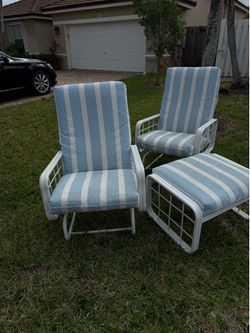 Outside chair set