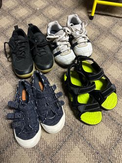 Big Boys shoes, sandals size 3-5