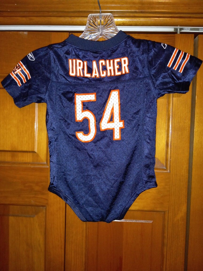 18 MONTH CHICAGO BEARS URLACHER REEBOK PLAYERS ONE PIECE JERSEY