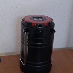Multi Purpose LED Flashlight Lantern with Red Flashing Lights