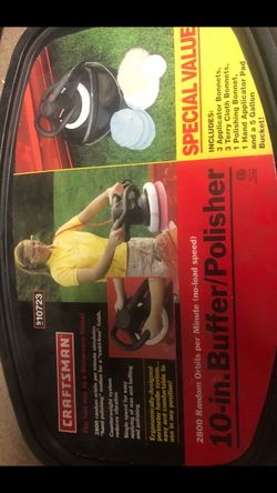 Craftsman 10 inch Buffer Polisher.