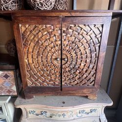 Solid Wood Cupard With Drawers