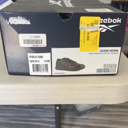 Men’s Reebok Soft Toe Shoes Size 10