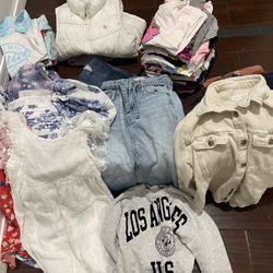 Bag Of Childrens Girl Clothes 30 For The Bag