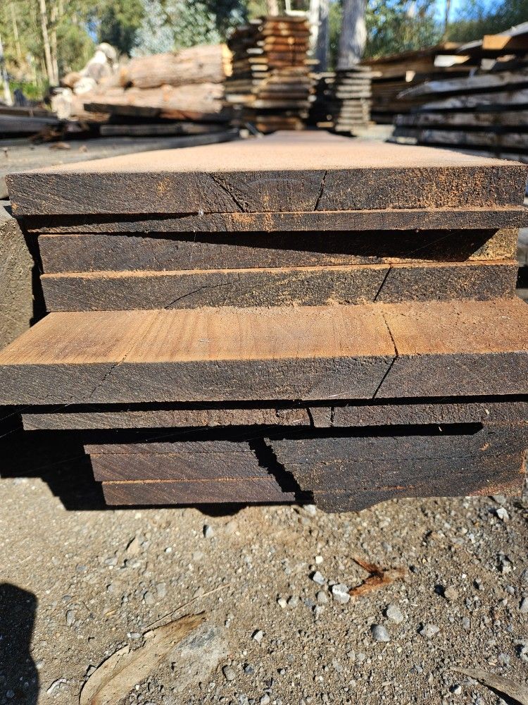Redwood Wide Plank Boards