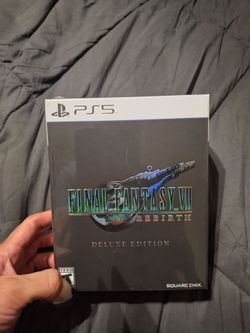 Final Fantasy 7 rebirth deluxe edition