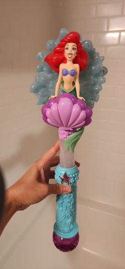 Disneyland Ariel Bubble Wand / Bubbler – Works – Extra Bubble Refill Included
