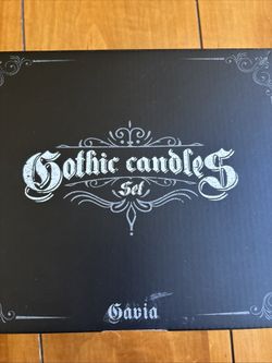 Gothic Candles set