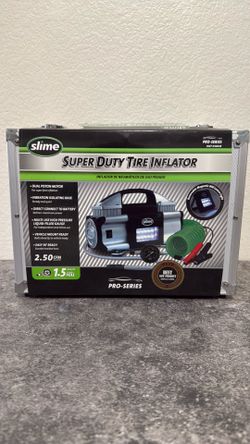 Slime, super duty tire inflator pro series