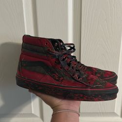 Freddy Krueger High Top Vans  