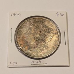 1900 P Morgan Dollar
