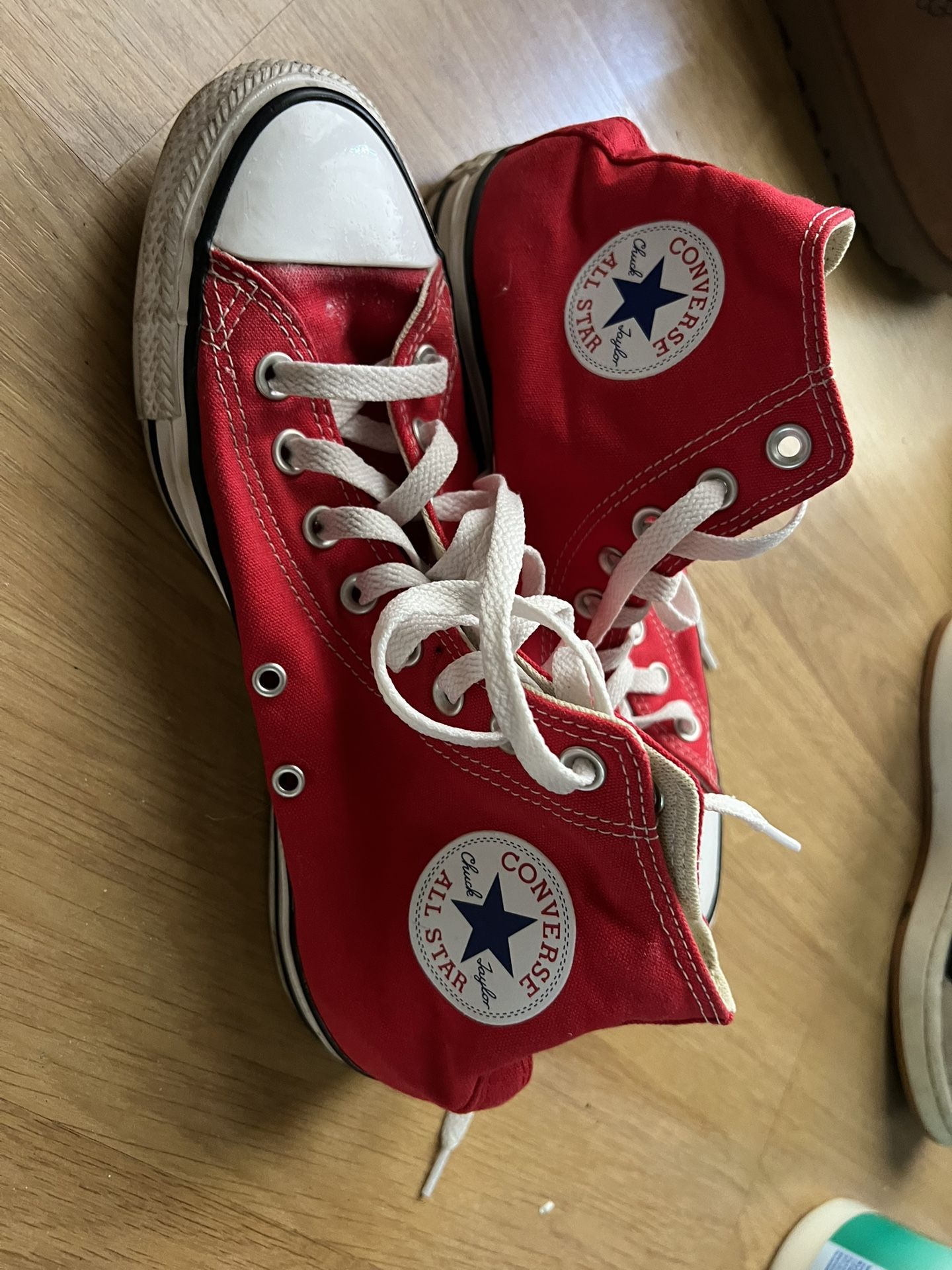 Converse - Red High Tops
