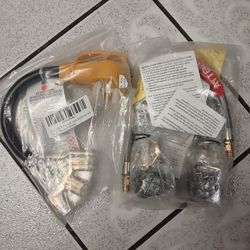 New RV Power Cord Adapter + Propane Tank Hoses with Gauges